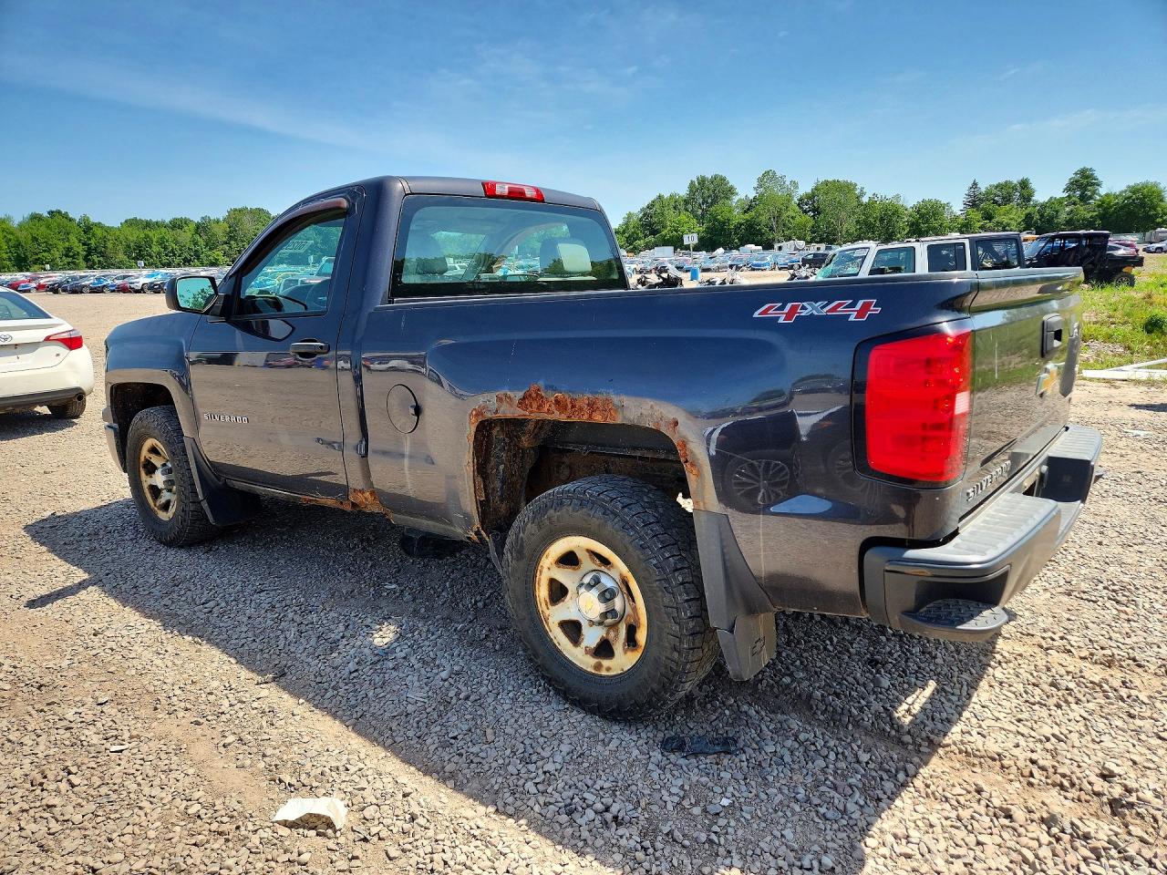 2014 Chevrolet Silverado K1500 Черный vin: 1GCNKPEH5EZ357894