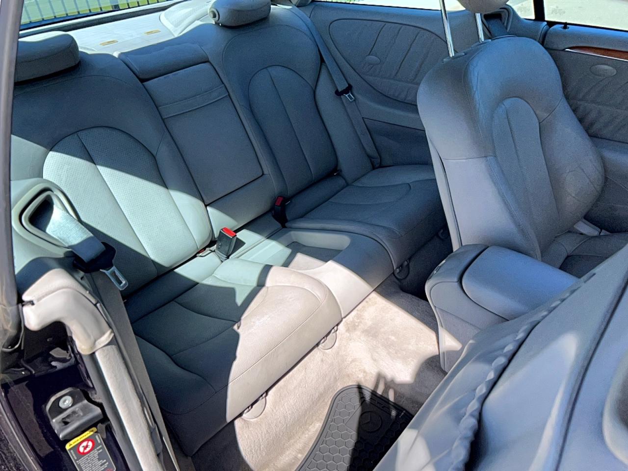 2003 Mercedes-benz Clk 500 Blue vin: WDBTJ75J93F056586