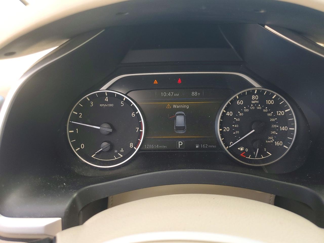 2015 Nissan Murano Sl Red vin: 5N1AZ2MG7FN272792