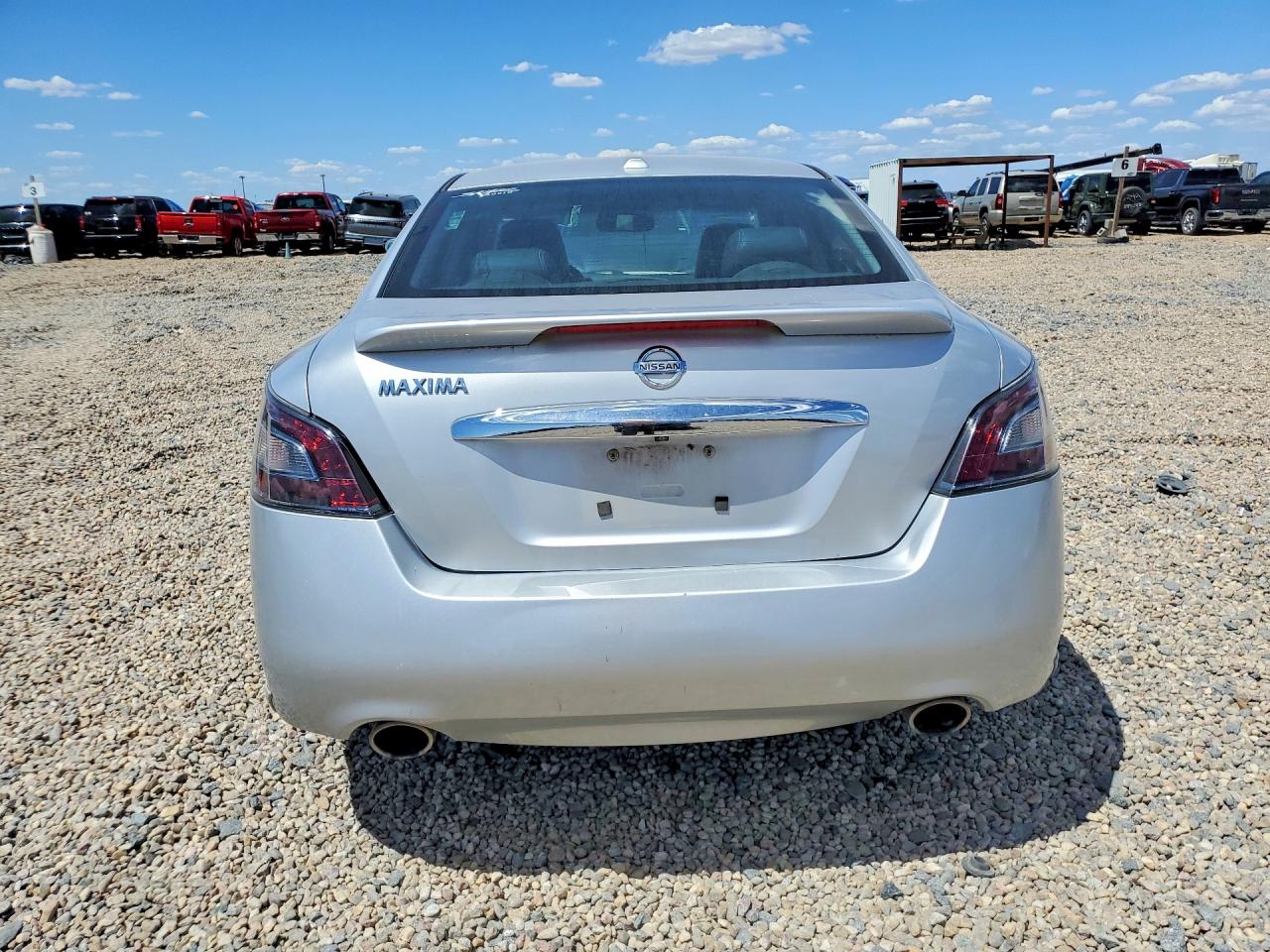 2012 Nissan Maxima 3.5 S Silver vin: 1N4AA5AP2CC832748