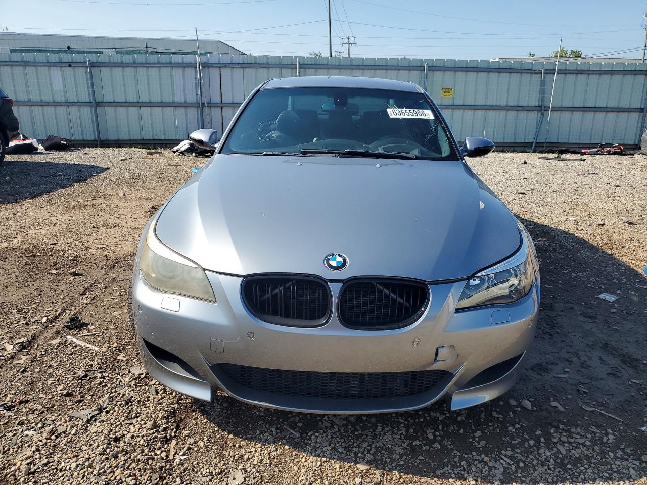 2006 Bmw M5 Gray vin: WBSNB93596B583301