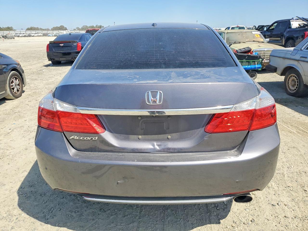 2015 Honda Accord Exl Gray vin: 1HGCR2F86FA073468