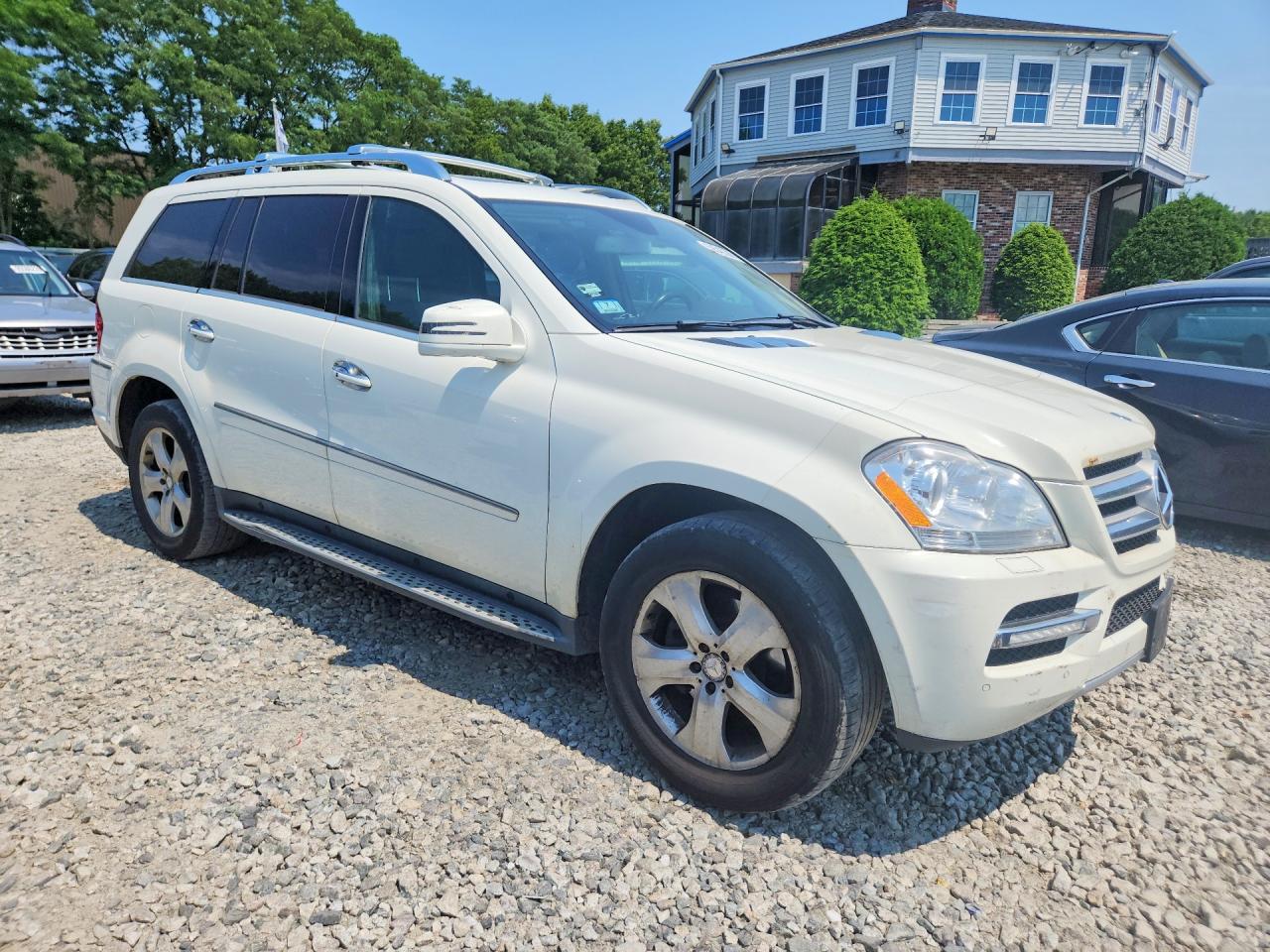 2012 Mercedes-benz Gl 450 4matic White vin: 4JGBF7BE8CA785676