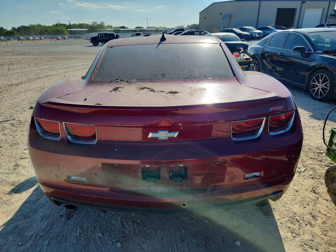 2010 Chevrolet Camaro Lt Maroon vin: 2G1FC1EV4A9165187