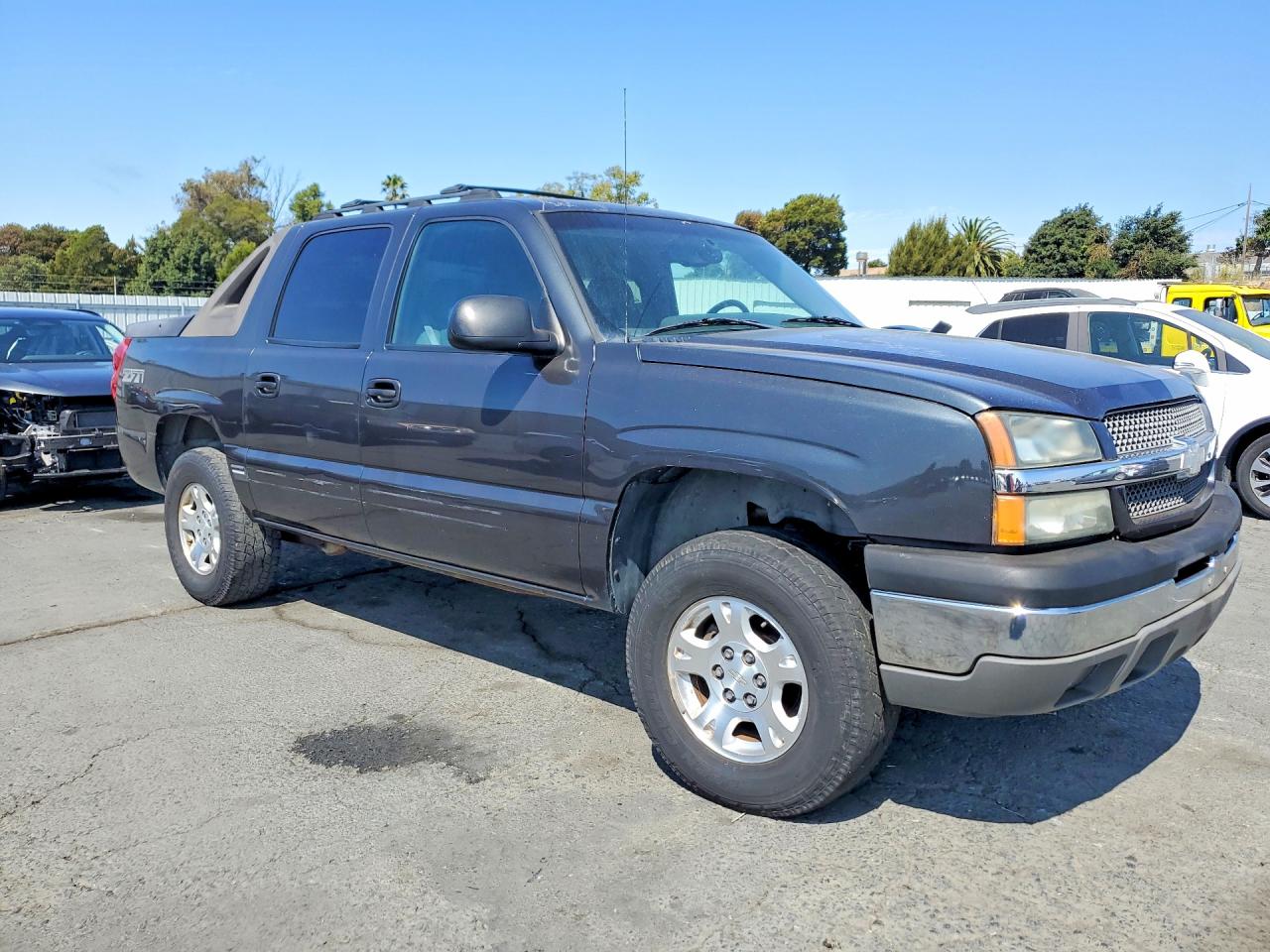 2003 Chevrolet Avalanche K1500 Charcoal vin: 3GNEK13T53G226683