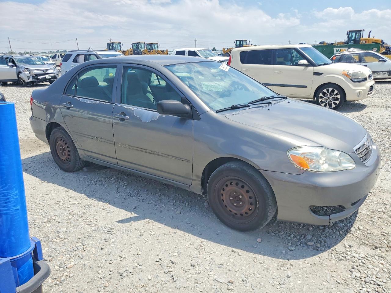 2005 Toyota Corolla Ce Gray vin: 2T1BR32E85C424628