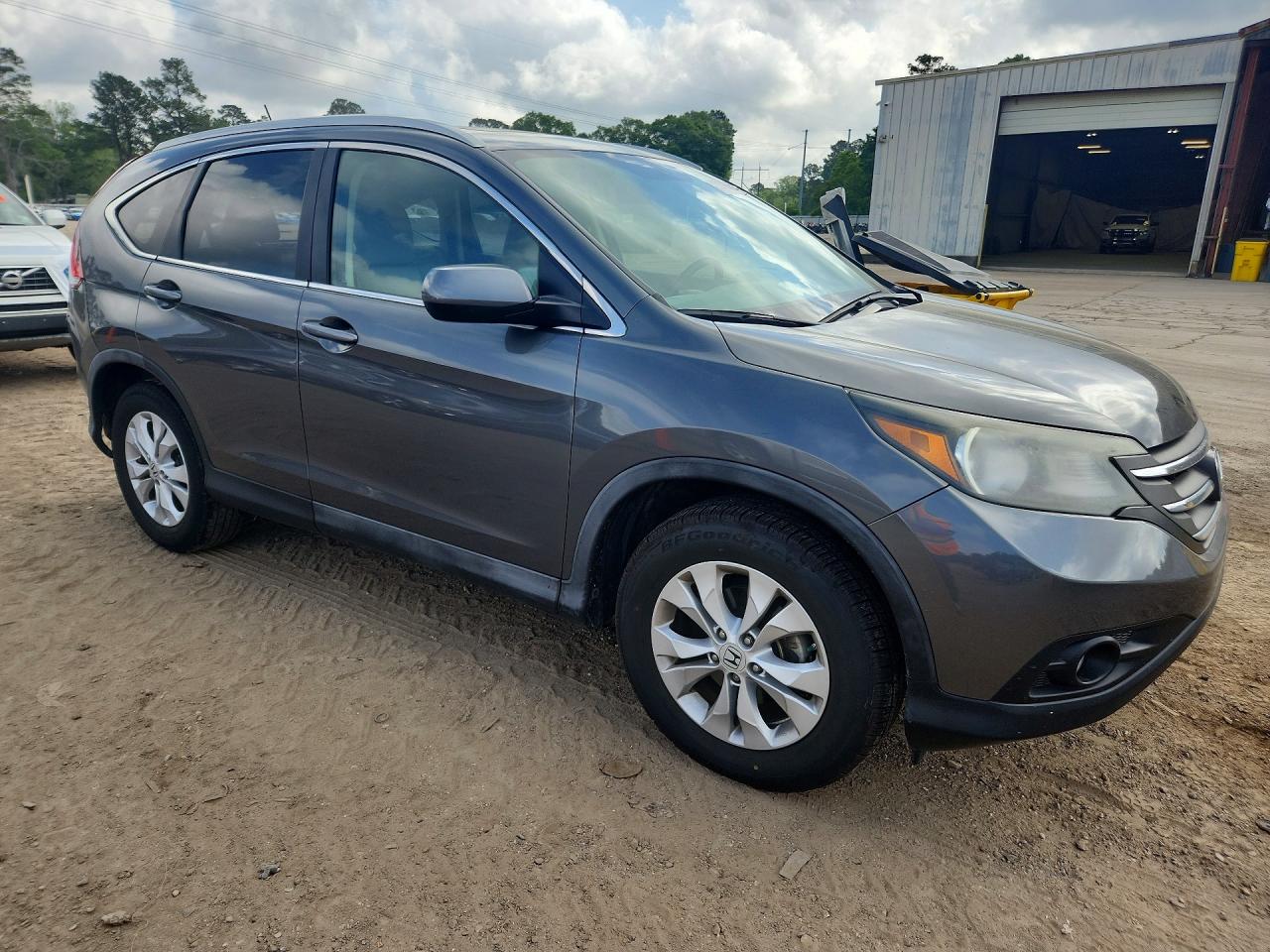 2012 Honda Cr-v Exl Black vin: 2HKRM3H71CH513313