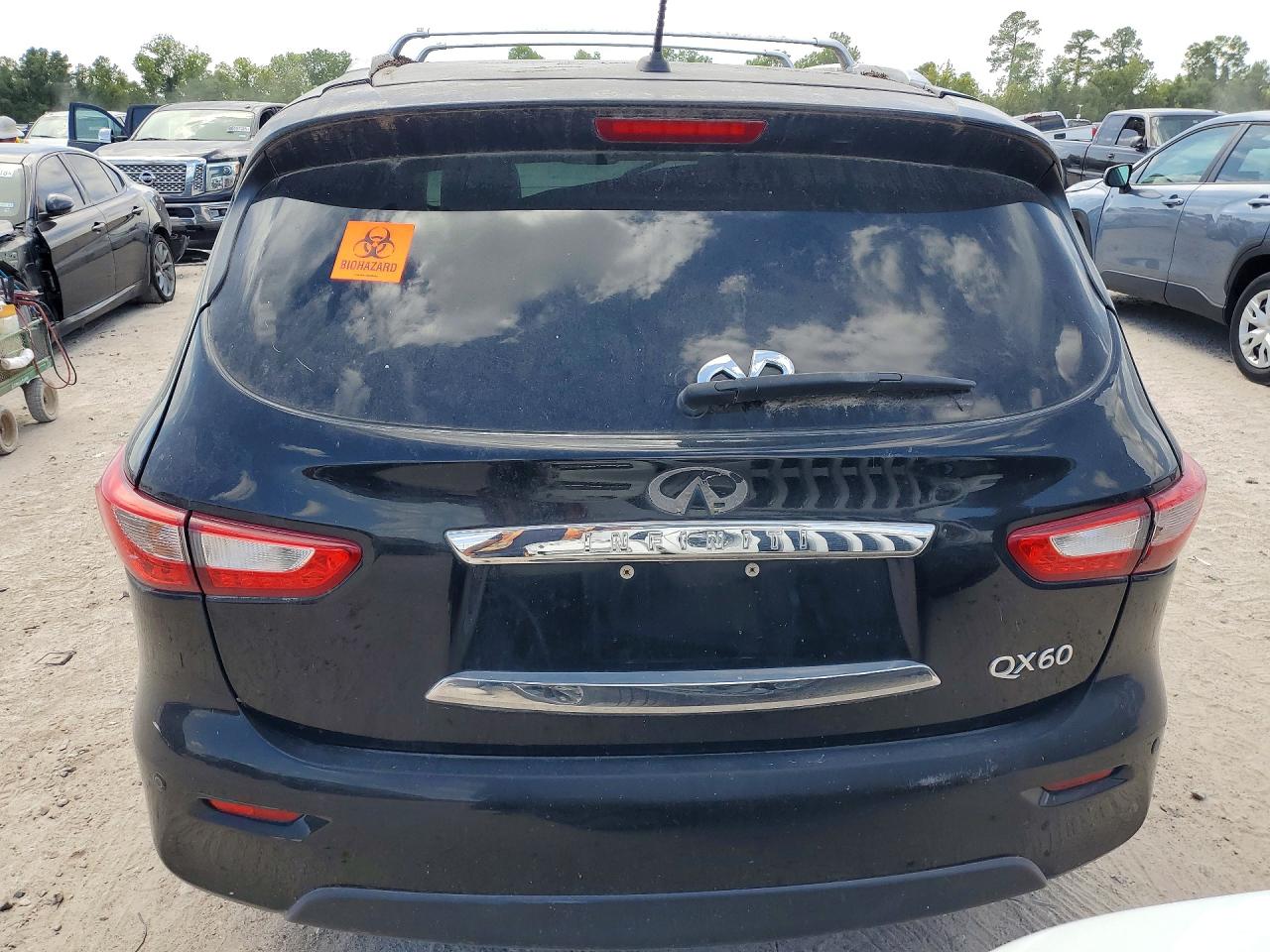2015 Infiniti Qx60 Base Black vin: 5N1AL0MNXFC540637