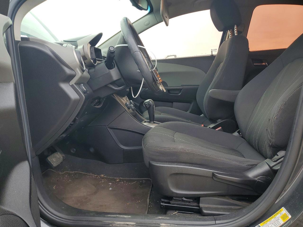 2015 Chevrolet Sonic Lt Черный vin: 1G1JC5SH7F4207393