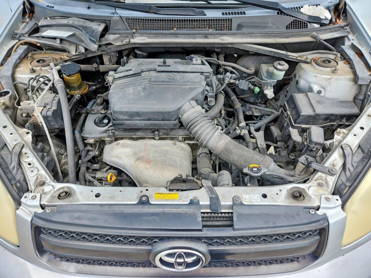 2005 Toyota Rav4 Base Gray vin: JTEGD20V250056695