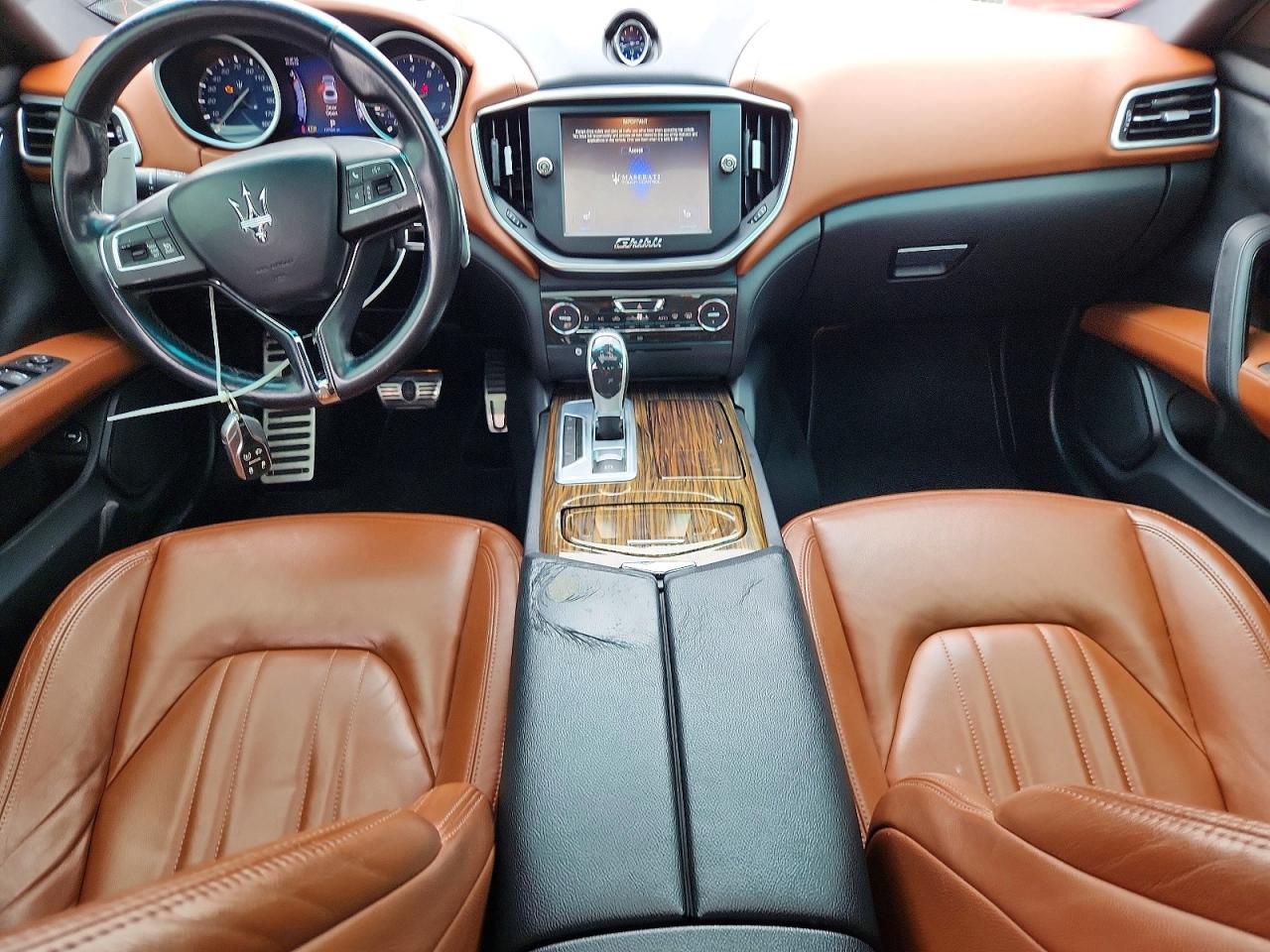 2014 Maserati Ghibli S White vin: ZAM57RTA3E1113173
