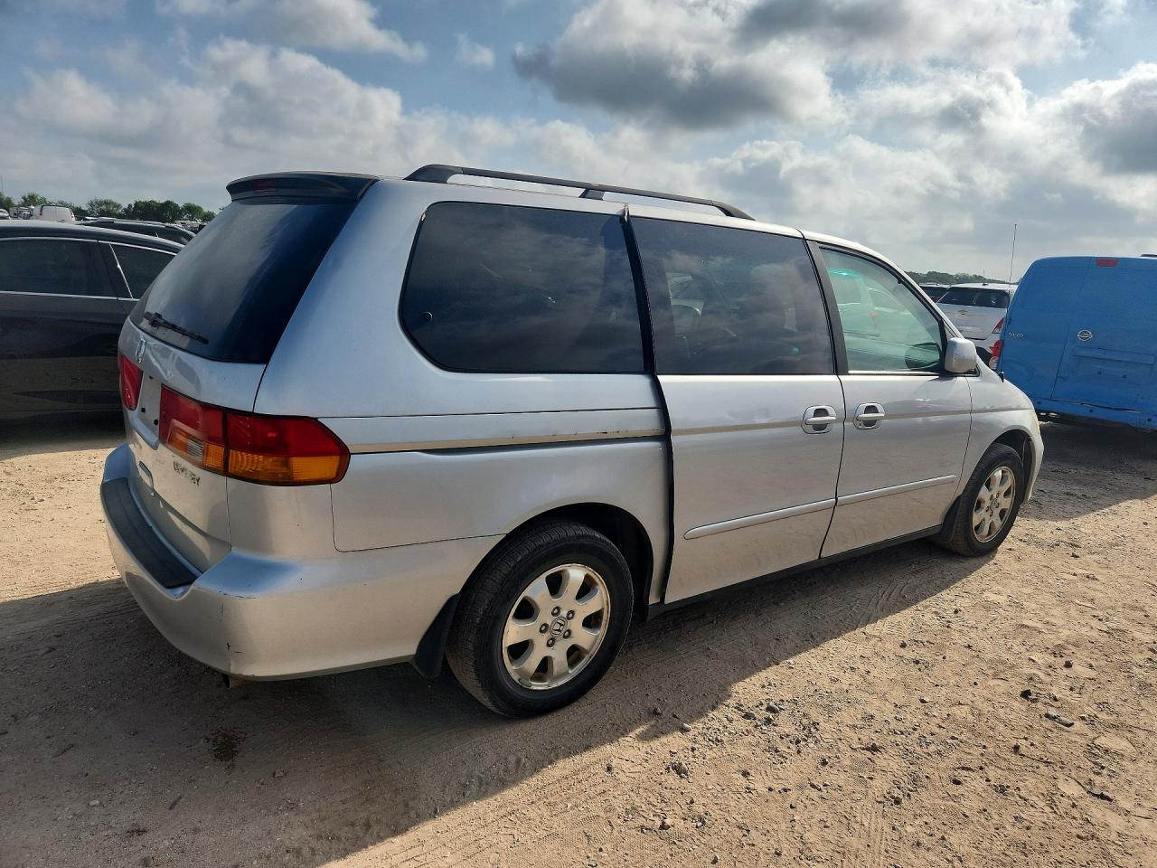 2003 Honda Odyssey Exl Silver vin: 5FNRL18003B008789