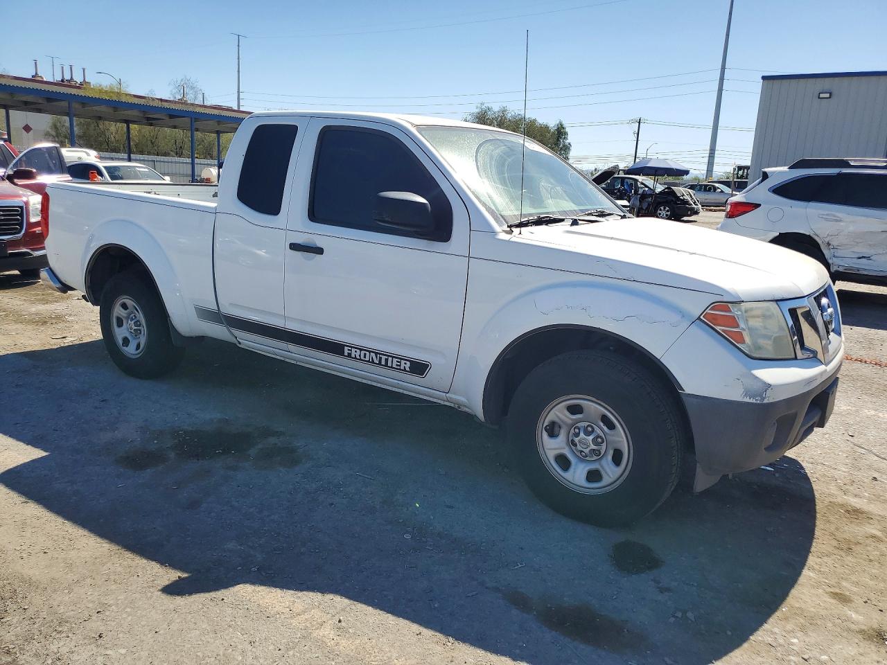 2011 Nissan Frontier S White vin: 1N6BD0CT3BC412611