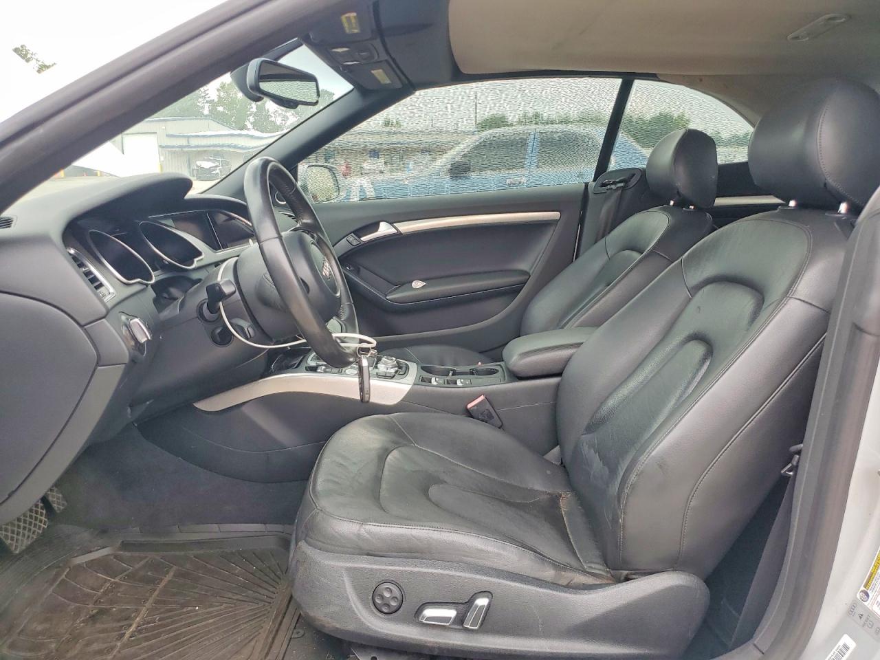 2013 Audi A5 Premium Plus Silver vin: WAULFAFH6DN009757