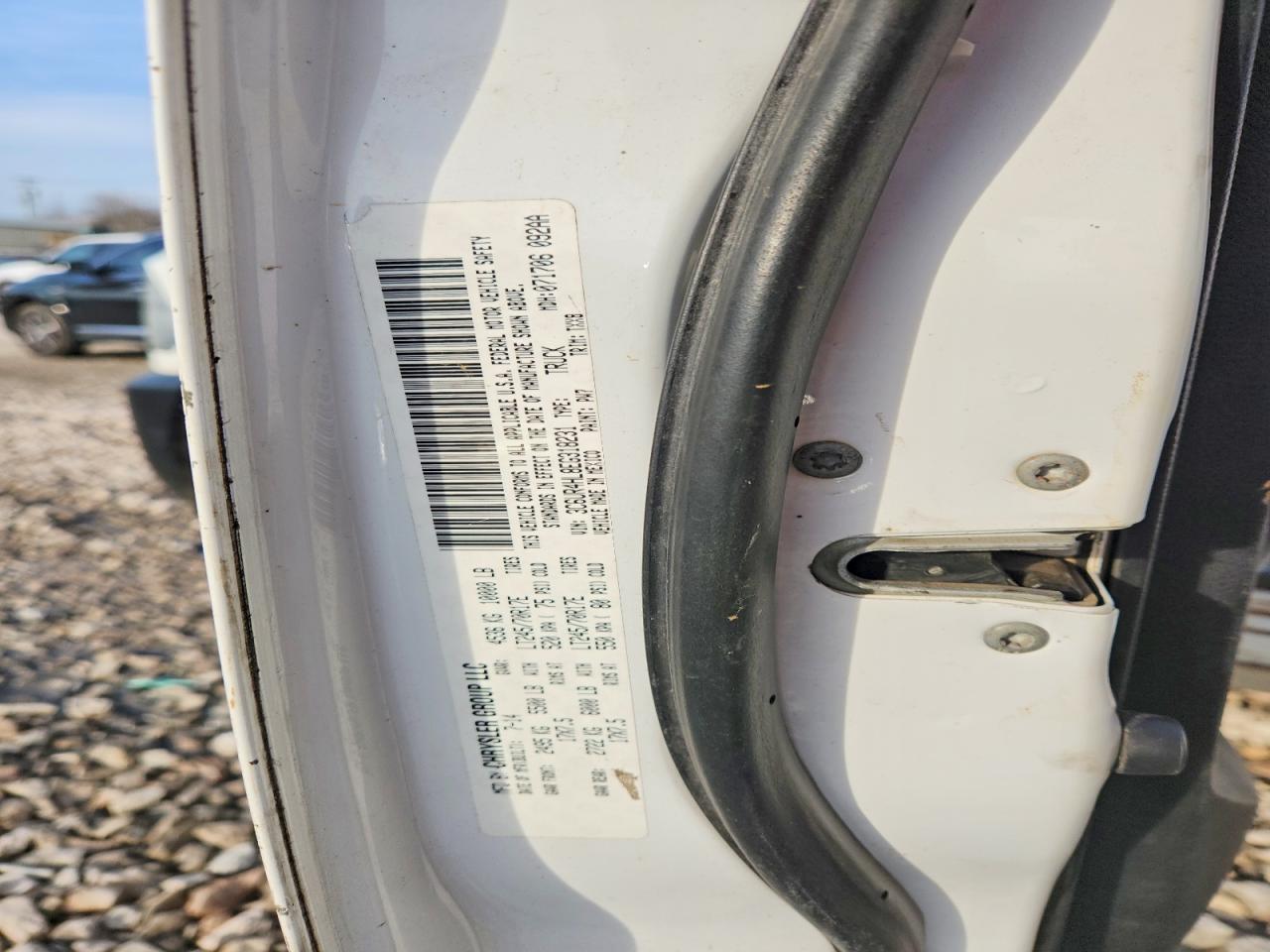 2014 Ram 2500 St Белый vin: 3C6UR4HL8EG318231