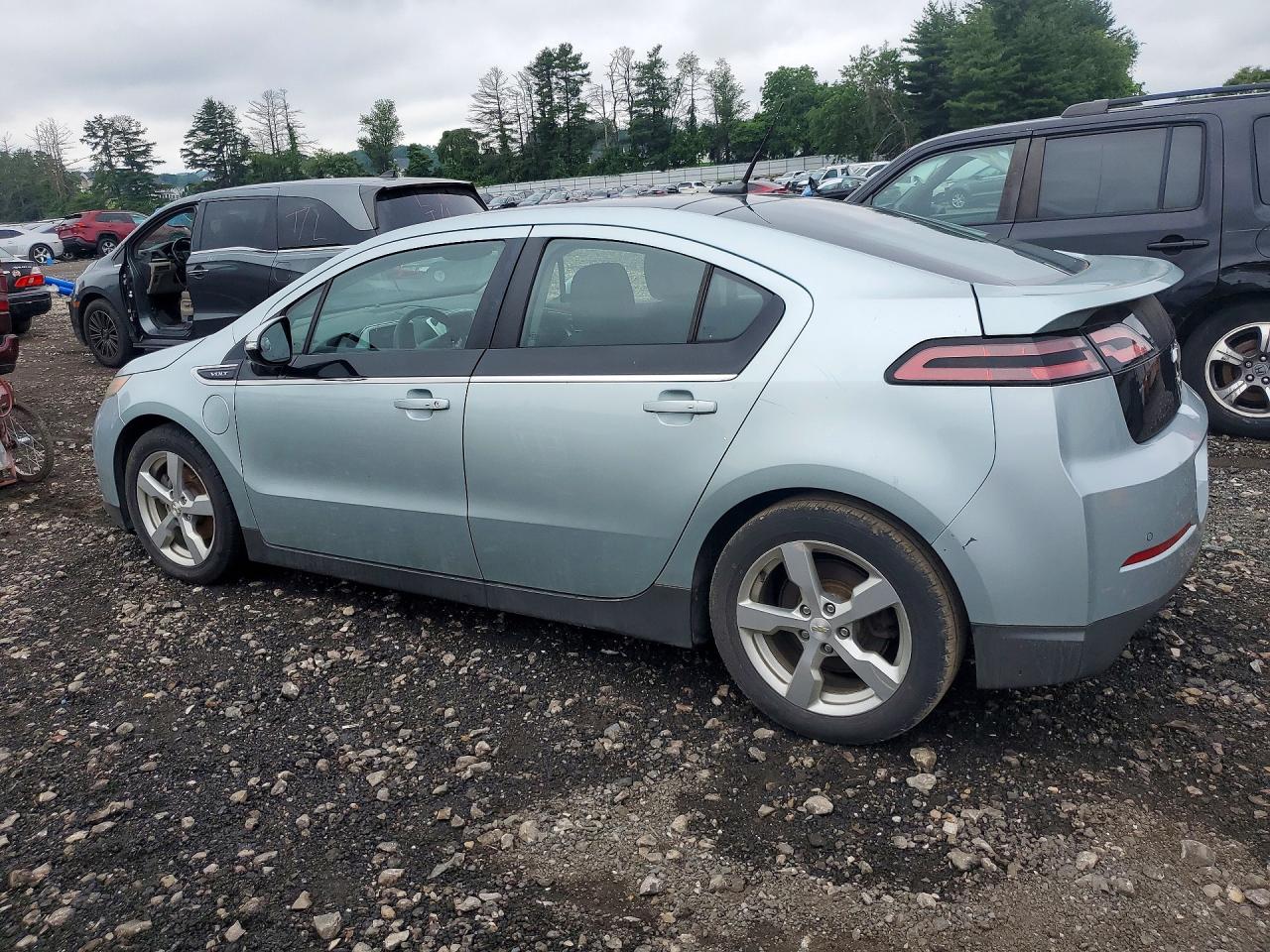 2012 Chevrolet Volt Blue vin: 1G1RA6E42CU101971