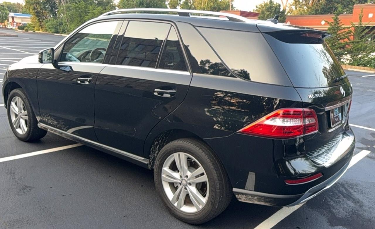 2014 Mercedes-benz Ml 350 4matic Black vin: 4JGDA5HB5EA355566