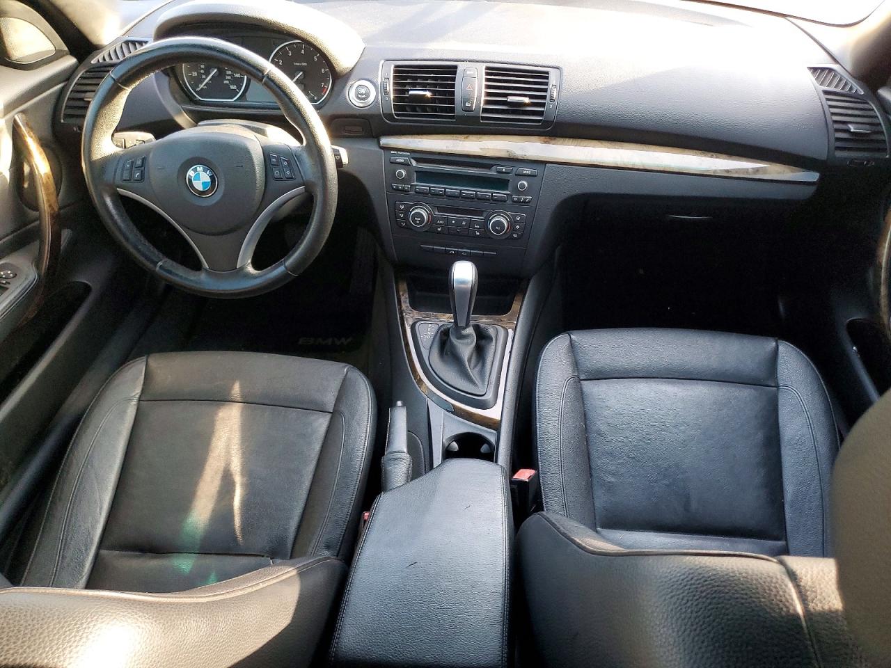 2012 Bmw 128 I Black vin: WBAUL7C59CVM81458
