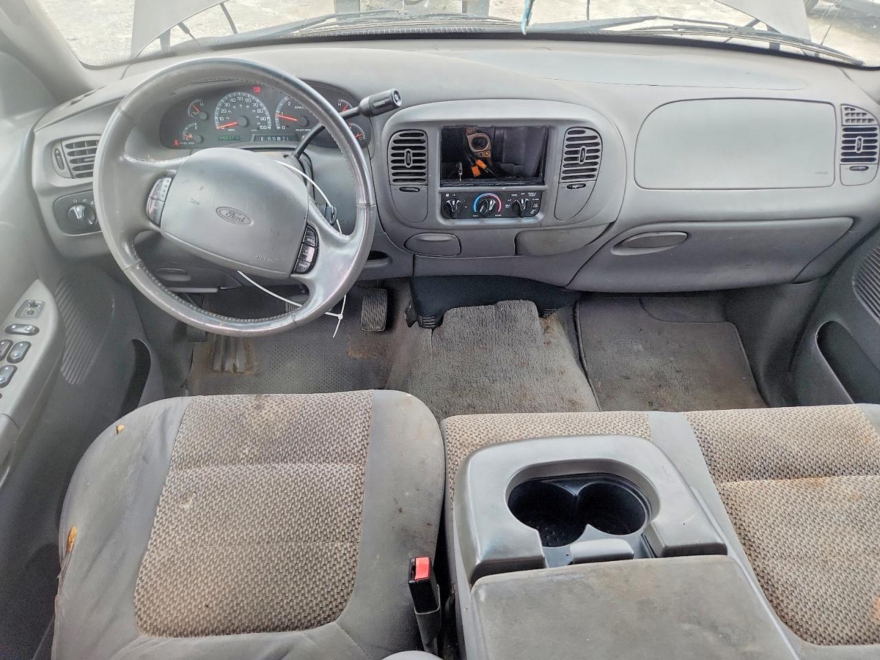 2002 Ford F150 Supercrew Серый vin: 1FTRW07652KC90002