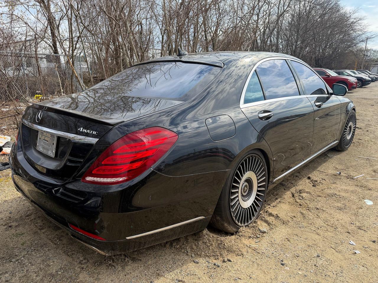 2015 Mercedes-benz S 550 4matic Black vin: WDDUG8FBXFA119655