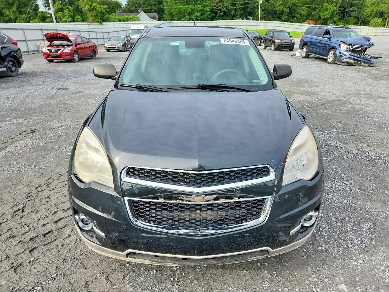 2014 Chevrolet Equinox Ls Black vin: 2GNFLEEKXE6128423