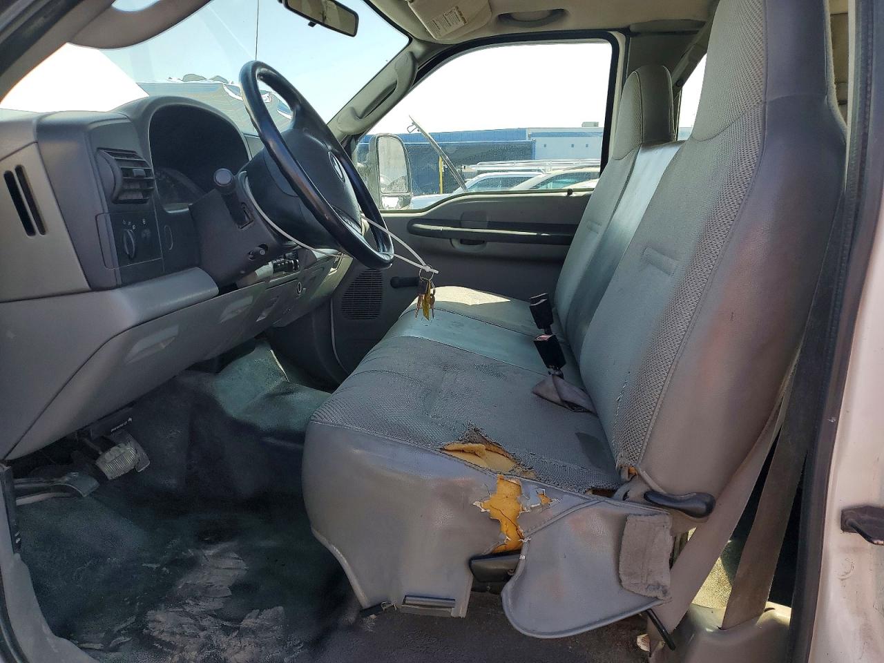 2007 Ford F350 Srw Super Duty Белый vin: 1FDWX34P17EB43031