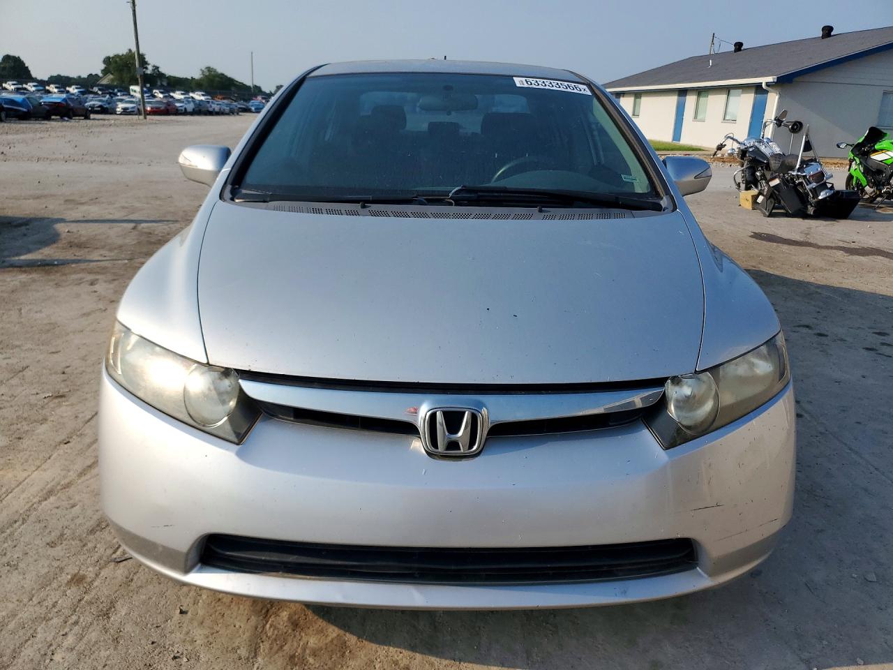 2006 Honda Civic Hybrid Silver vin: JHMFA36256S002341
