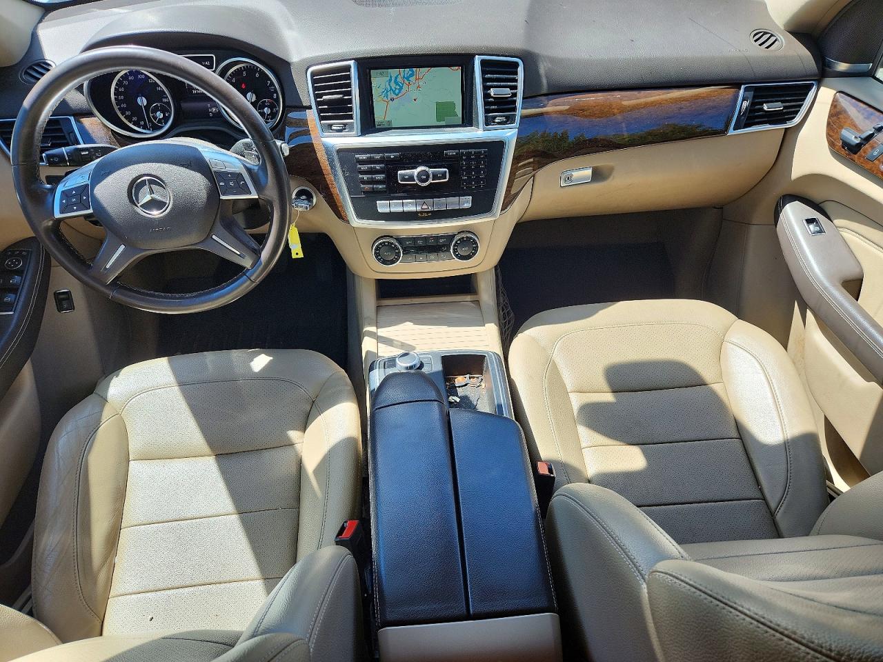 2014 Mercedes-benz Ml 350 4matic White vin: 4JGDA5HB3EA326969