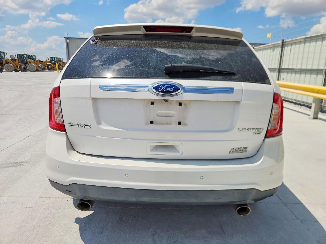 2011 Ford Edge Limited White vin: 2FMDK4KC6BBB18108