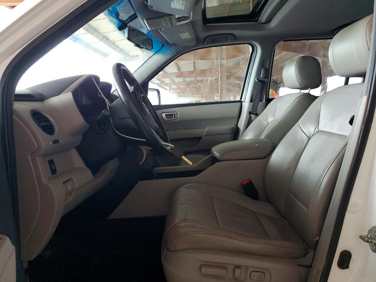 2014 Honda Pilot Exl Белый vin: 5FNYF3H54EB017881