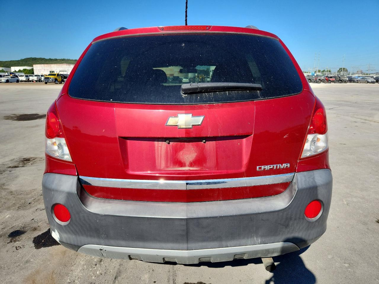2012 Chevrolet Captiva Sport Red vin: 3GNAL2EKXCS579407