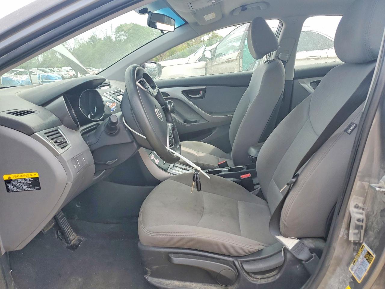 2013 Hyundai Elantra Gls Silver vin: 5NPDH4AE5DH154157