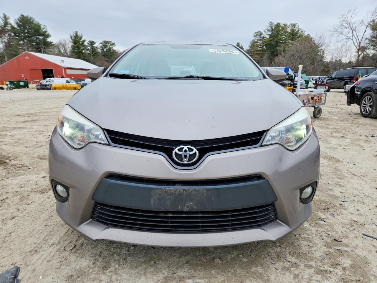 2014 Toyota Corolla Le Plus Brown vin: 2T1BURHE9EC072989