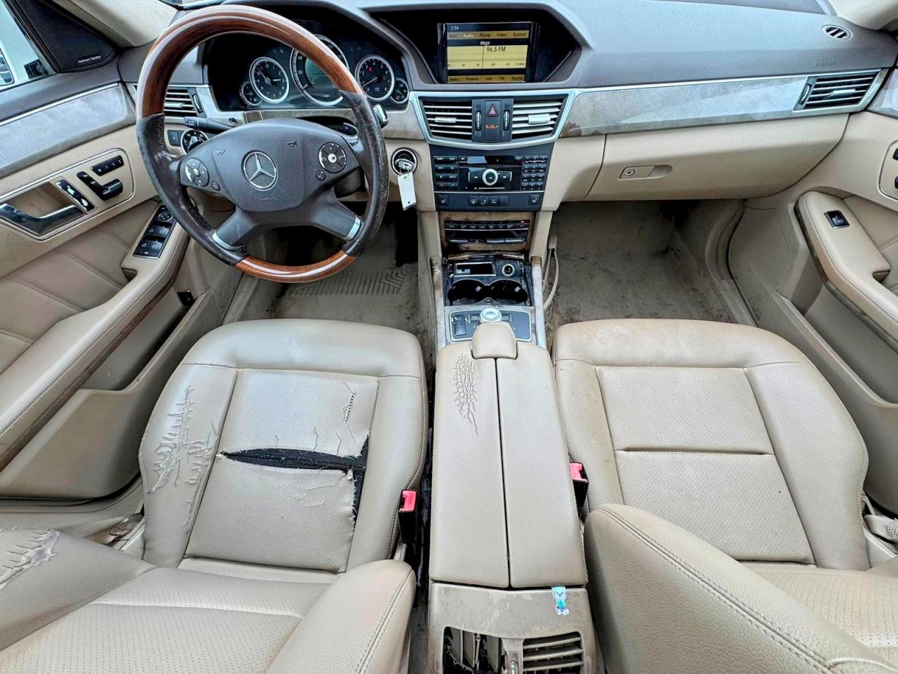2011 Mercedes-benz E 350 4matic White vin: WDDHF8HB7BA349889
