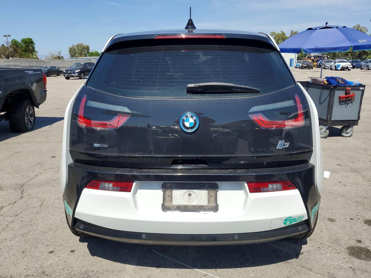 2015 Bmw I3 Rex White vin: WBY1Z4C59FV504422