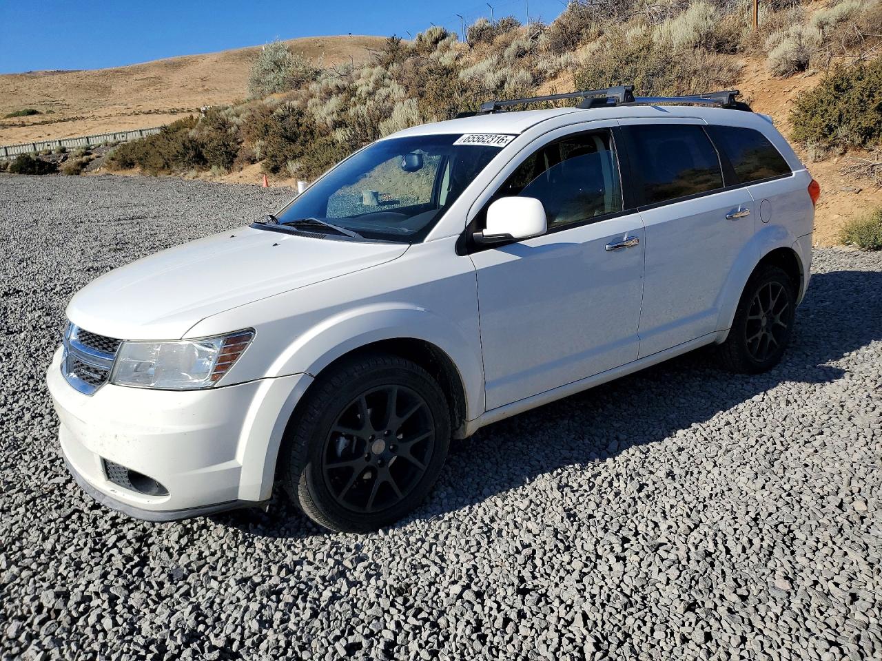 2011 Dodge Journey Crew White vin: 3D4PH3FG2BT506113