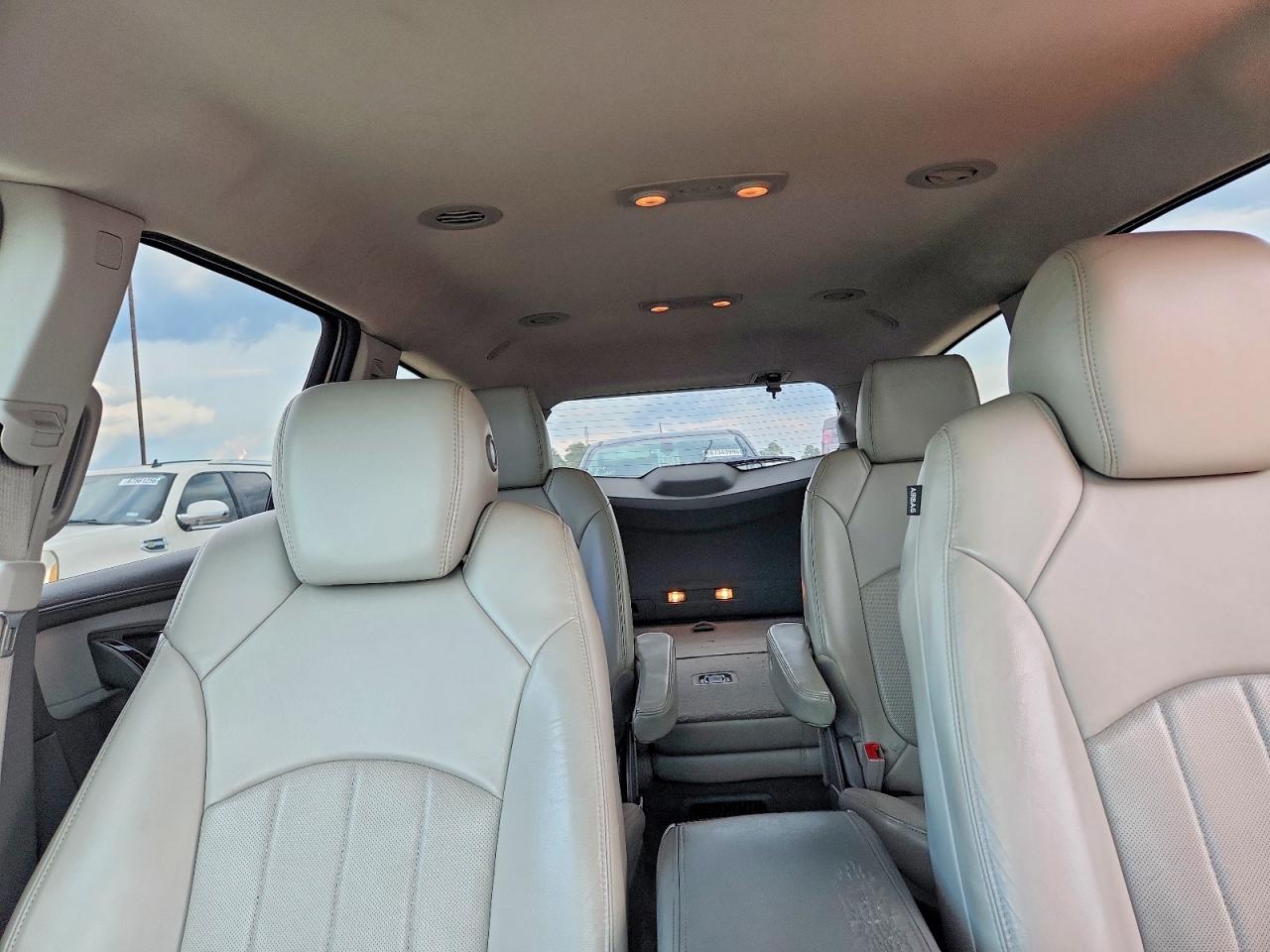 2014 Chevrolet Traverse Ltz Cream vin: 1GNKRJKD8EJ301841