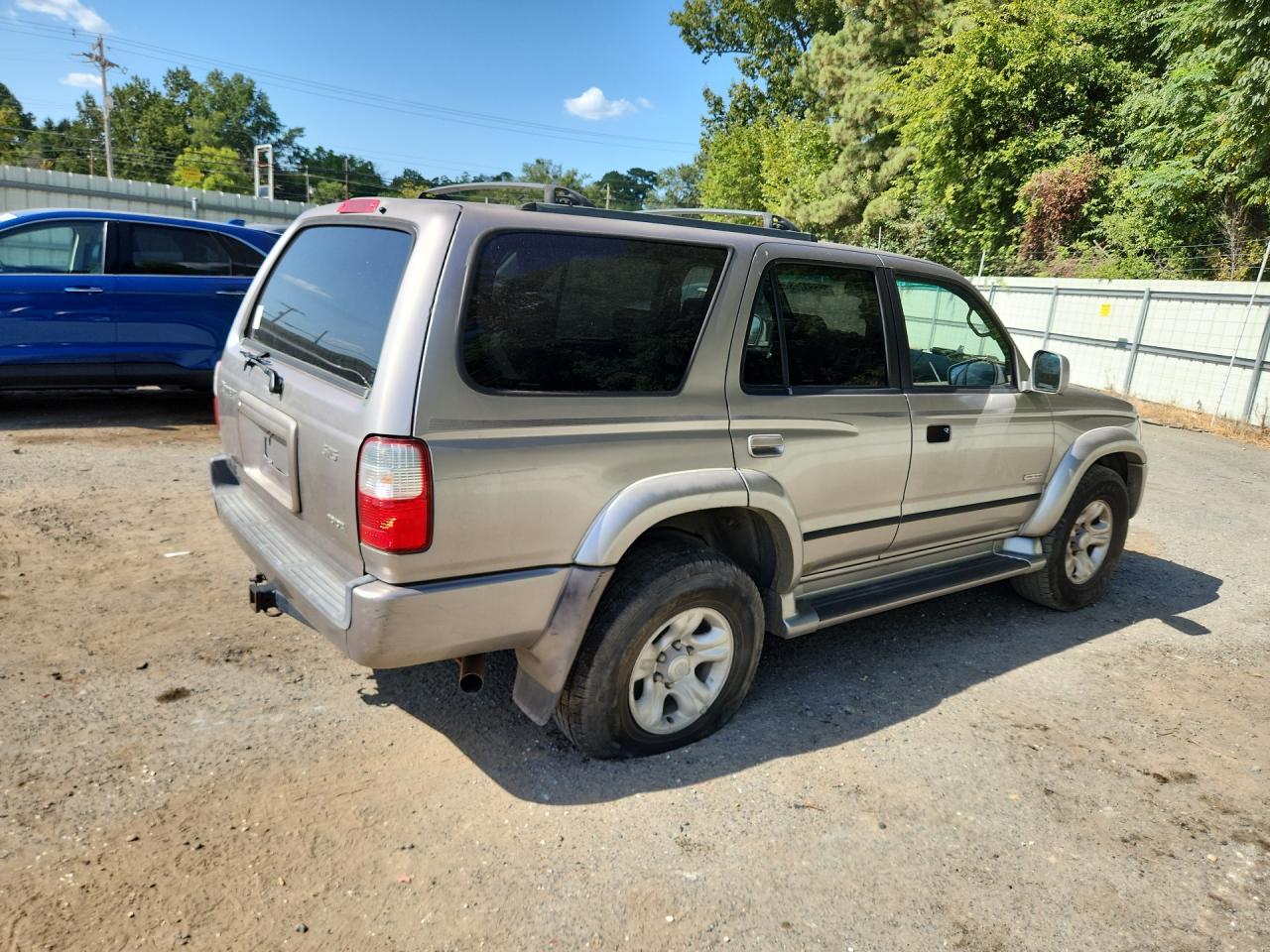 2002 Toyota 4runner Sr5 Beige vin: JT3GN86R620241296