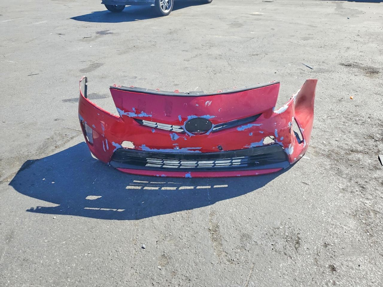2012 Toyota Prius Three Red vin: JTDKN3DU1C1544157