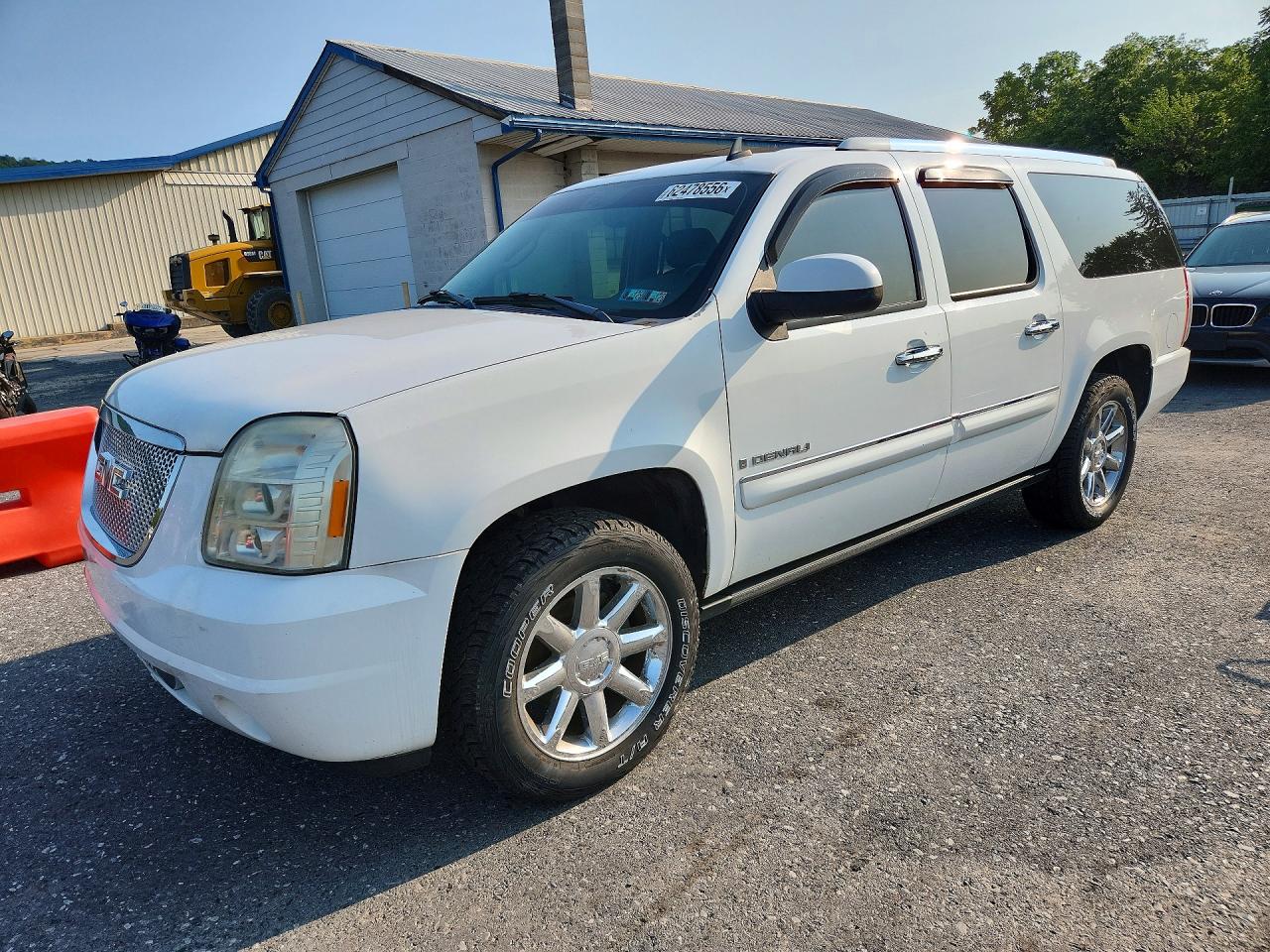2008 Gmc Yukon Xl Denali White vin: 1GKFK668X8J109113