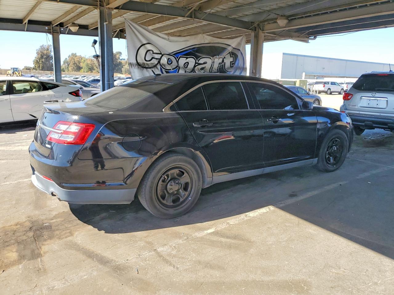 2015 Ford Taurus Police Interceptor Черный vin: 1FAHP2MK8FG163782
