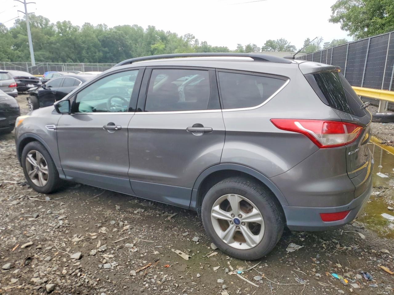 2014 Ford Escape Se Gray vin: 1FMCU9GX9EUE05648