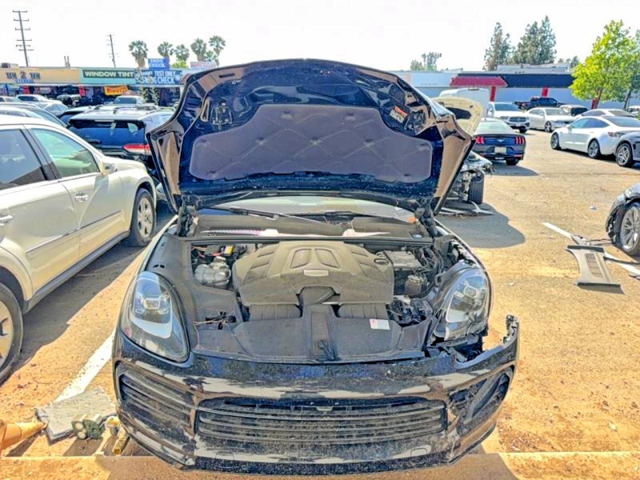 2021 Porsche Cayenne Black vin: WP1AA2AY9MDA03803