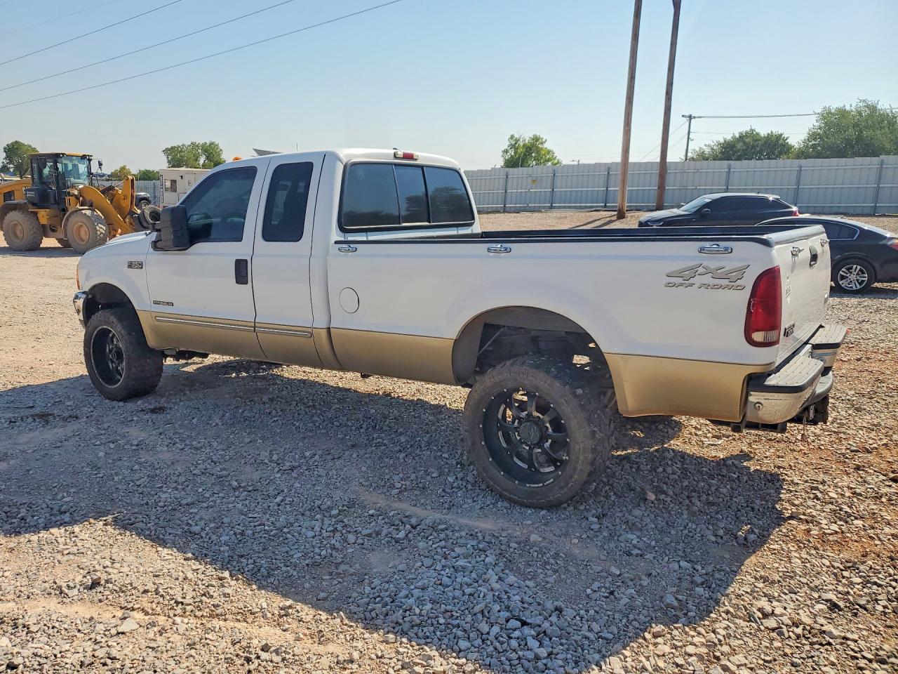 2000 Ford F350 Srw Super Duty White vin: 1FTSX31F5YEB43291