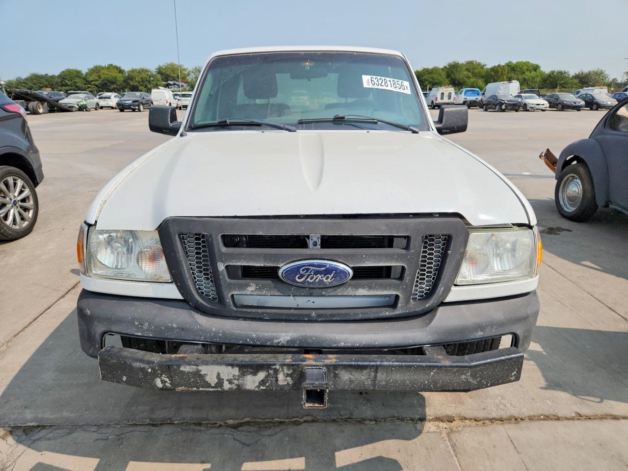 2011 Ford Ranger White vin: 1FTKR1AD5BPA80427