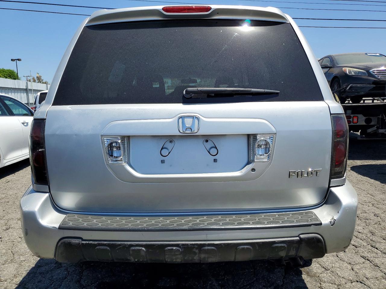 2005 Honda Pilot Exl Серебряный vin: 2HKYF18645H531194