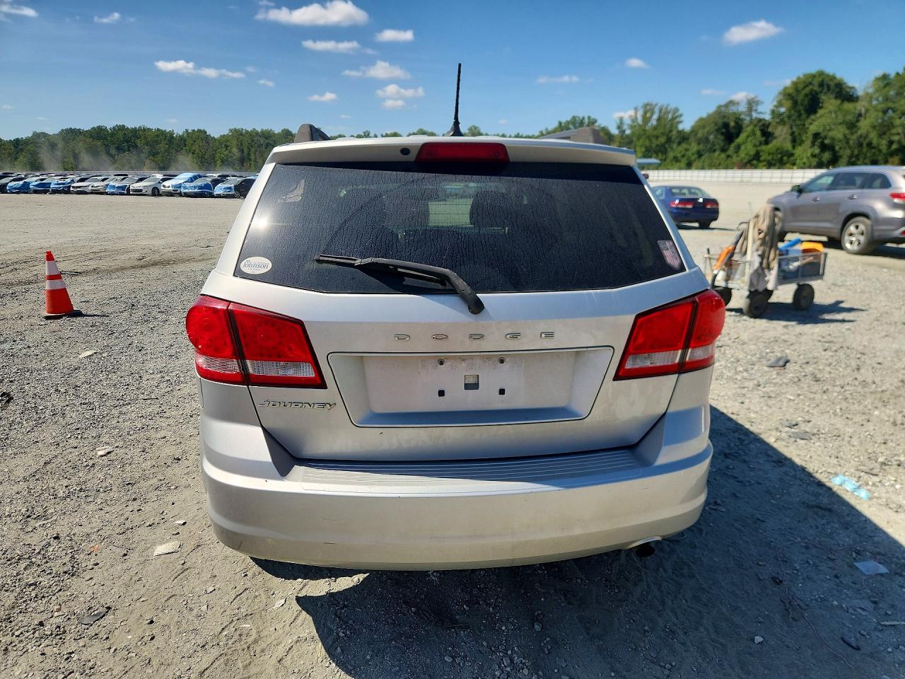 2014 Dodge Journey Se Серебряный vin: 3C4PDCAB4ET141345