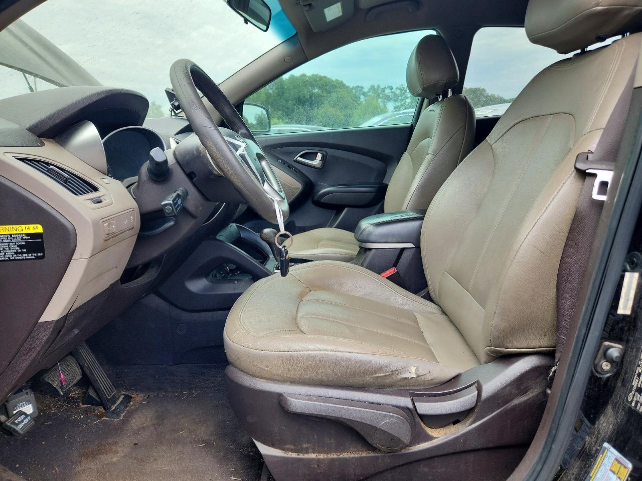 2013 Hyundai Tucson Gl Black vin: KM8JT3AB4DU739136