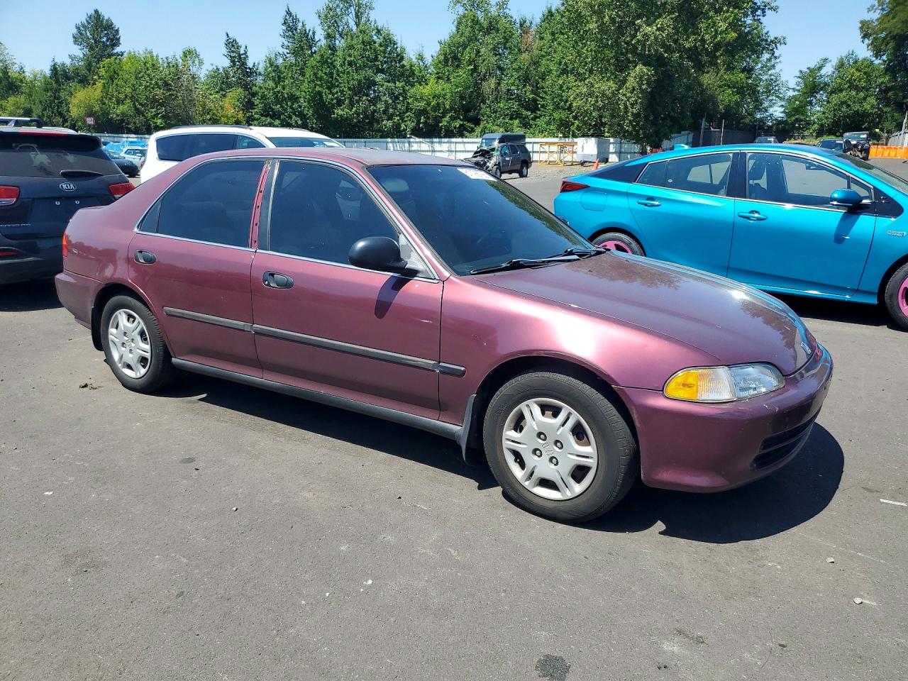 1994 Honda Civic Lx Purple vin: 1HGEG8558RL006307