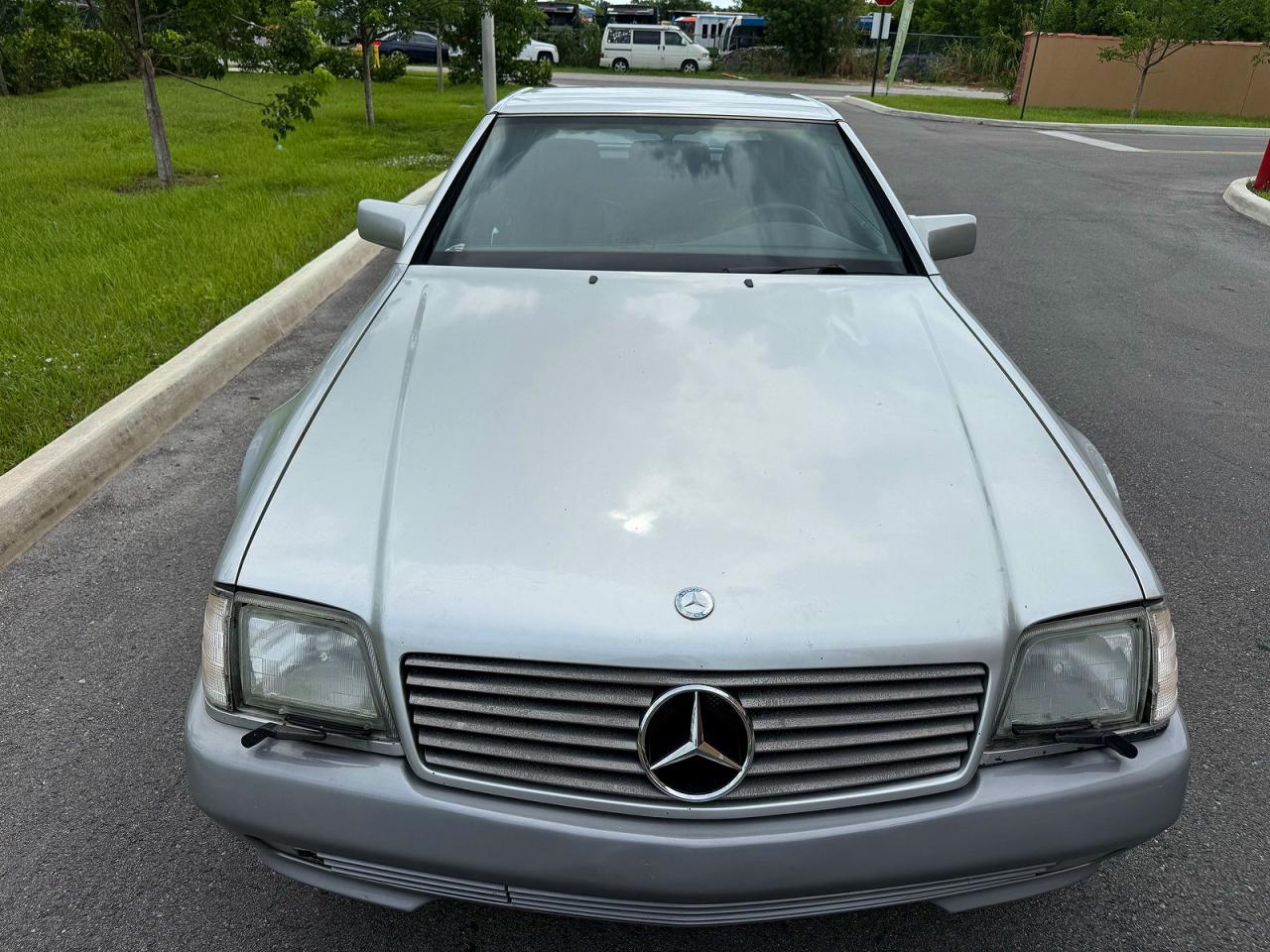1995 Mercedes-benz Sl 320 Silver vin: WDBFA63E9SF115969